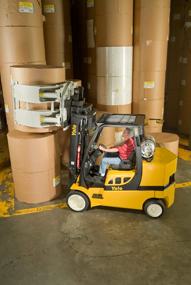 Yale Pneumatic Forklift